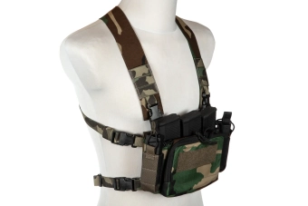 Tactical Chest Rig type D3CRM - Woodland