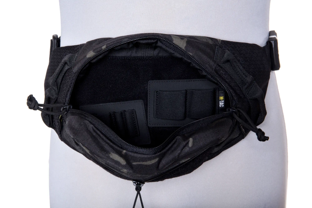 Sac de taille Elite Hex MC Noir/Noir