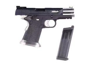 Pistola de airsoft Hi-capun Velociraptor 3.8 Force - negro