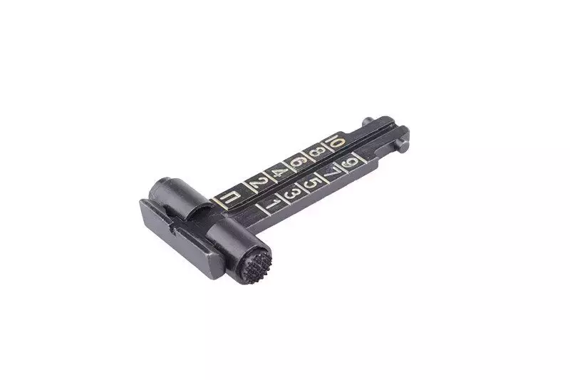 Adjustable rear sight for AK