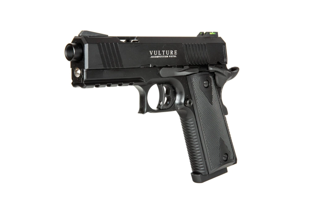 Airsoft pistole BLE-Vulture GBB - Černá 