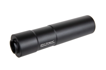 DTK-4 silencieux pour répliques de type AK (24mm CW) Noir