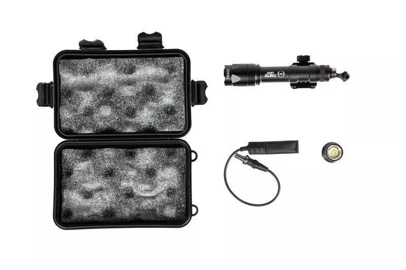 T600C Tactical Flashlight - black
