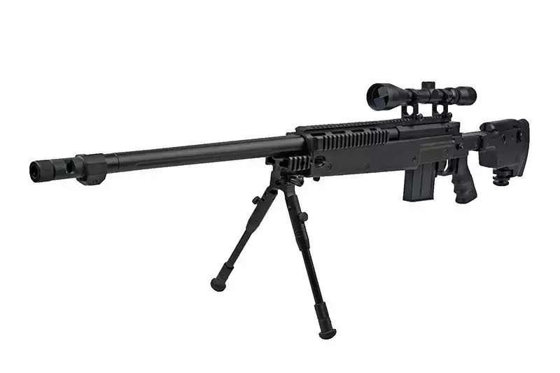 MB4407D sniper rifle replica - with scope and bipod