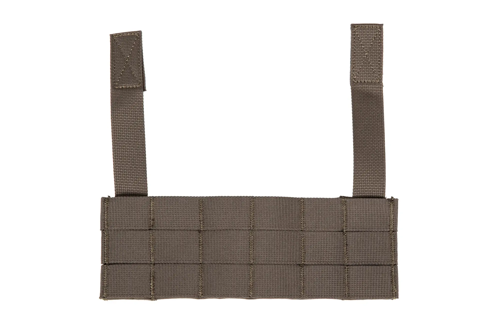 Extra Molle paneel voor Wosport Ranger Green Chest Rig vesten