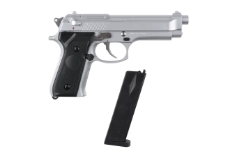 Replika pistoletu GGH9502S - srebrna