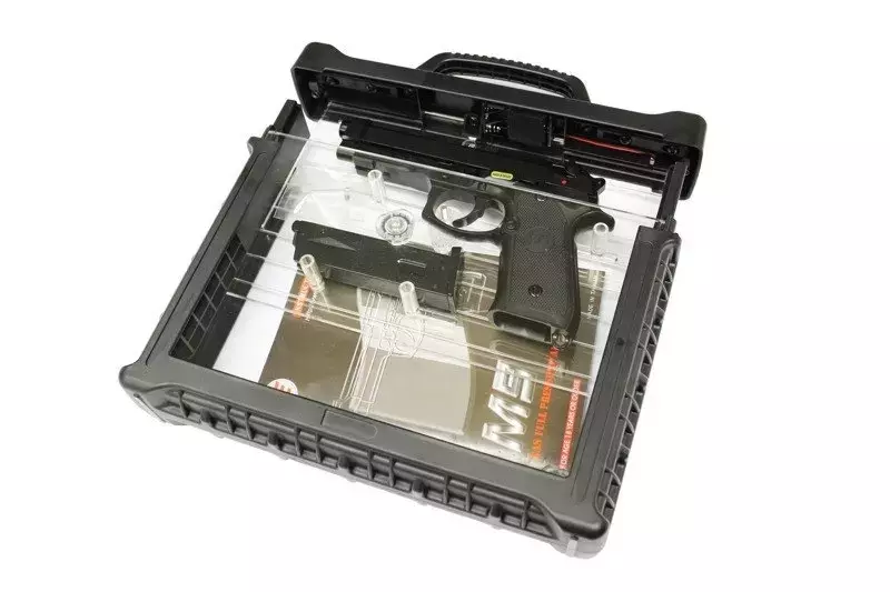 Replika pistole M9A1 v.2 (LED Box) - černá