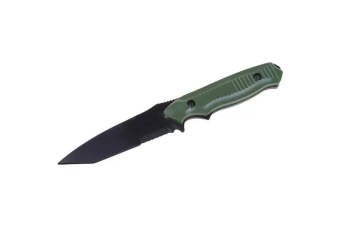 Tréninkový nůž airsoftová zbraň BC141 - olivově zelený