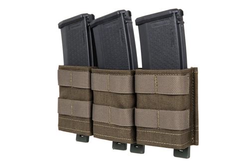 Trojitý otevřený zásobník pro 7,62 mm Wosport Ranger Green