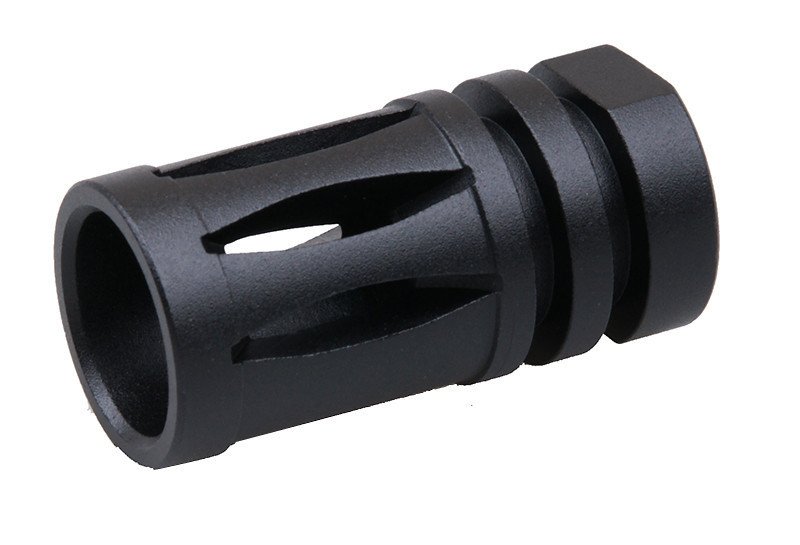 Flash hider for M4/M16 type replicas