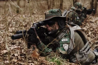 Airsoftová zbraň zaměřovača kolimátor tento TO551 - tan