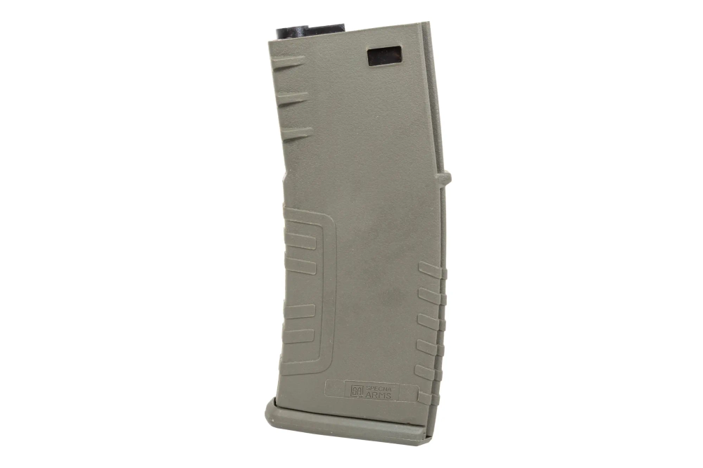 Cargador de polímero mid-cap 120 bolas Specna Arms Olive