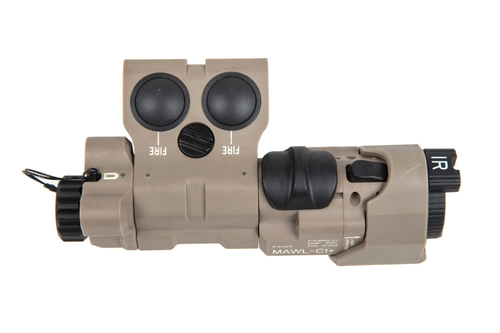 Tactical torch with IR light FMA M-AWL-C1+ FDE