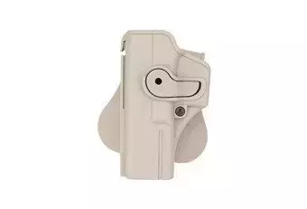 Glock 17/22/31 Polymer holster for LEFT HANDED - tan