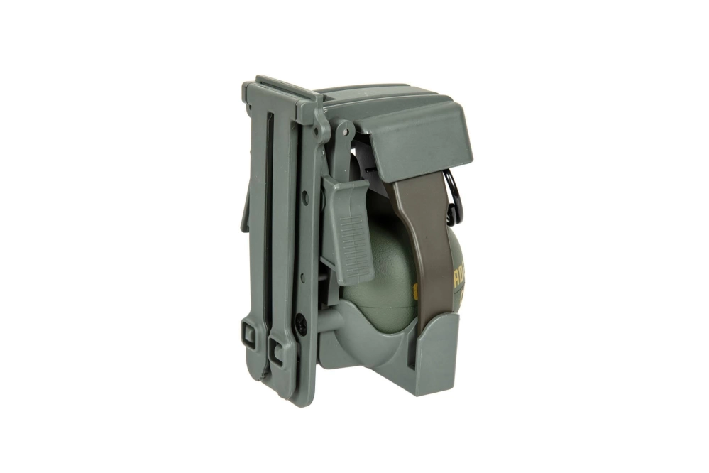 Airsoftová zbraň granátu M67 s nosičem QD - Olive Drab