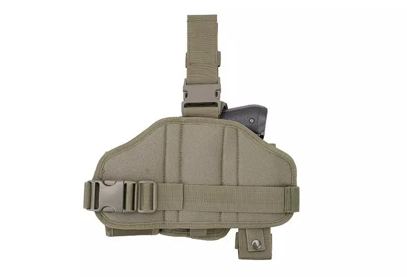 Panneau de cuisse modulaire avec holster - vert olive