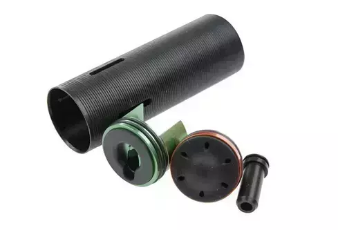 Kit de cilindro reforzado con cabeza de aluminio amortiguada pistóna para P90