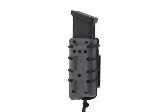 SMC Pistol Magazine Pouch with flocking (QD belt)  - foliage green