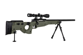 Réplique de sniper Specna Arms SA-S14 EDGE™ avec lunette et bipied Olive