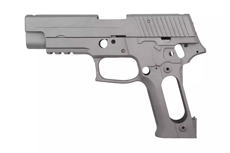 Esqueleto y cerradura para réplicas P226 - plata