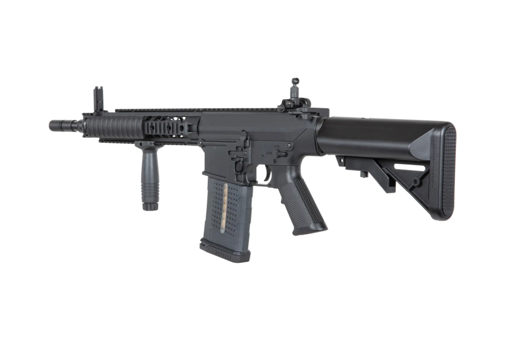 airsoft A&amp;K SR25K-P-N Rifle Selector Versión Polímero