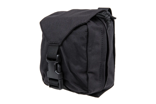 Apteczka zrywana z panelem Molle Wosport Czarna