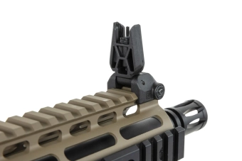 Specna Arms RRA SA-P12 PRIME™ HAL™ ETU Light Ops Stock airsoft Carbine High Torque Half-Tan Version