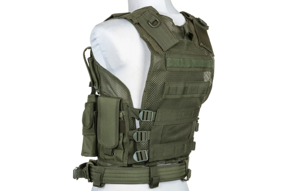 Cybergun Swiss Arms Tactical BT-4 Olive Vest