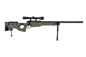 Réplique de sniper Specna Arms SA-S14 EDGE™ avec lunette et bipied Olive
