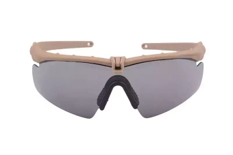 Glasses Tactical - Tan/smoke