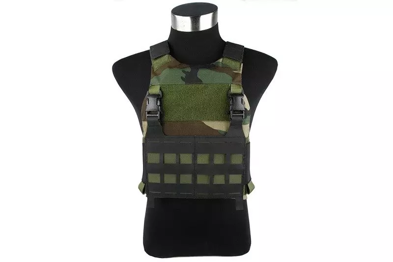 Chaleco FCSK Plate carrier - Woodland