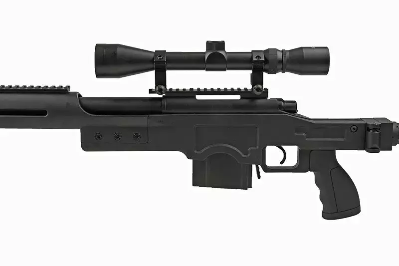 MB4410D sniper rifle replica - with scope and bipod