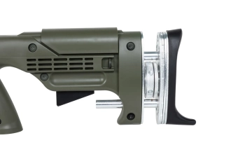 airsoft WELL MB12DG Rifle de francotirador Oliva