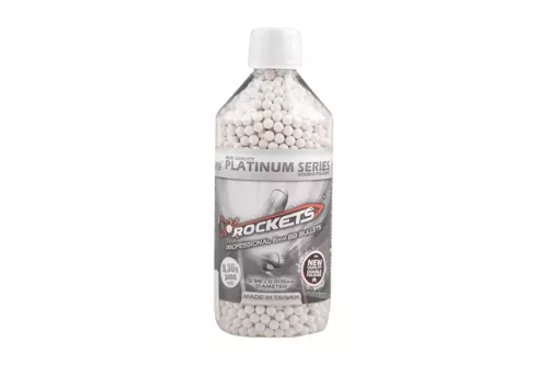 Rockets Platinum Series 0.30 g BB’s 3000 pcs. - bottle
