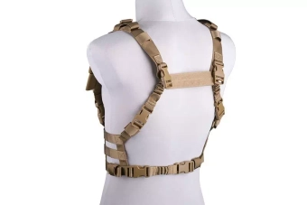 Dynamic Chest Rig Tactical Vest - Tan