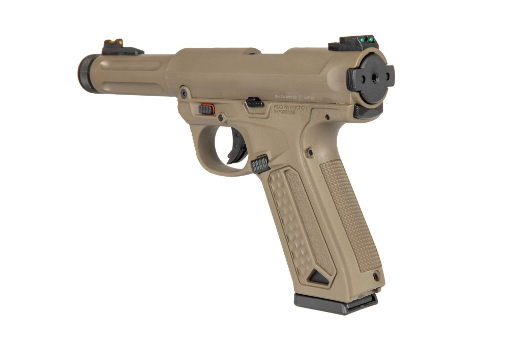 AAP01 Assassin Réplique de pistolet Semi Auto - terre noire