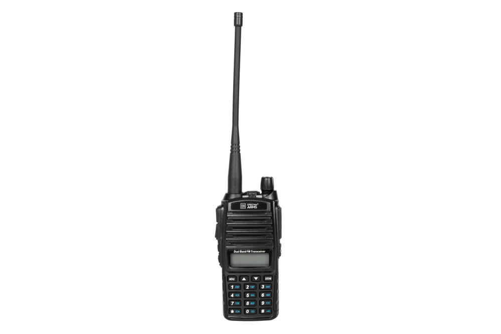 Radio de mano Shortie-82 de dos canales (VHF / UHF)