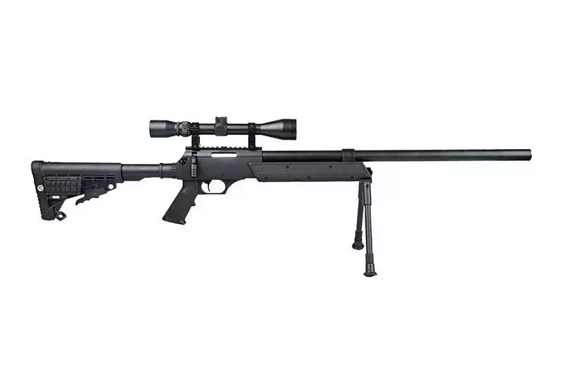 Fusil airsoft fusil de sniper MB13D avec lunette et bipode
