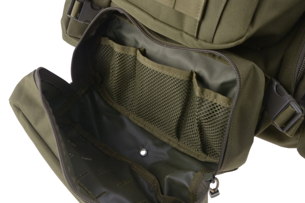 Mochila táctica Asalto mejorado - verde oliva