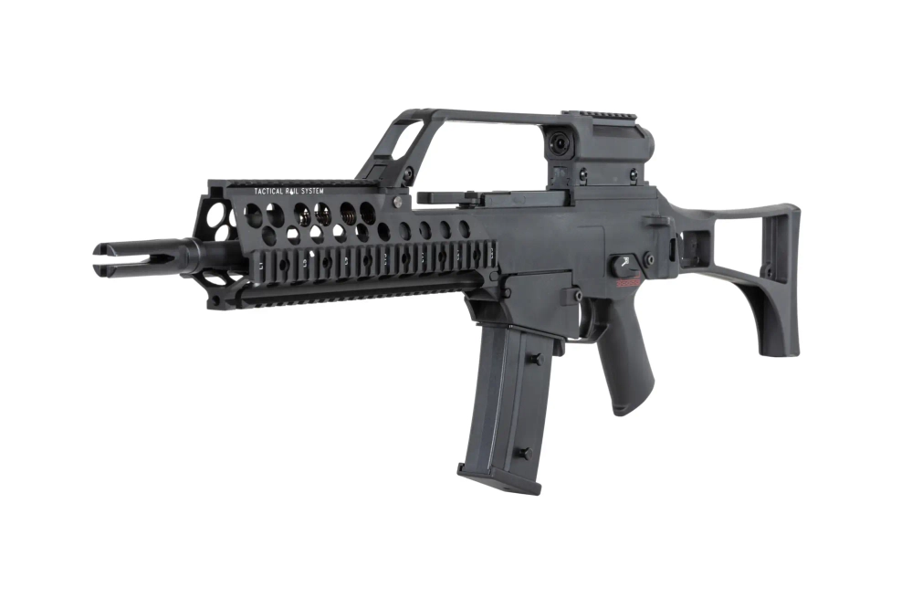 airsoft SRC DUAL POWER SR36 KSK GB-303 puškaa s optikou Černá