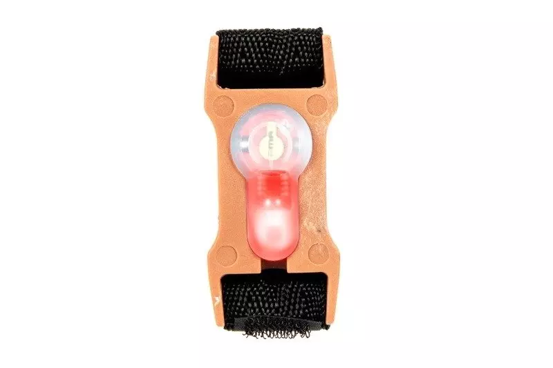 Marcador electrónico Lightbuck Split-Bar - naranja (luz roja)