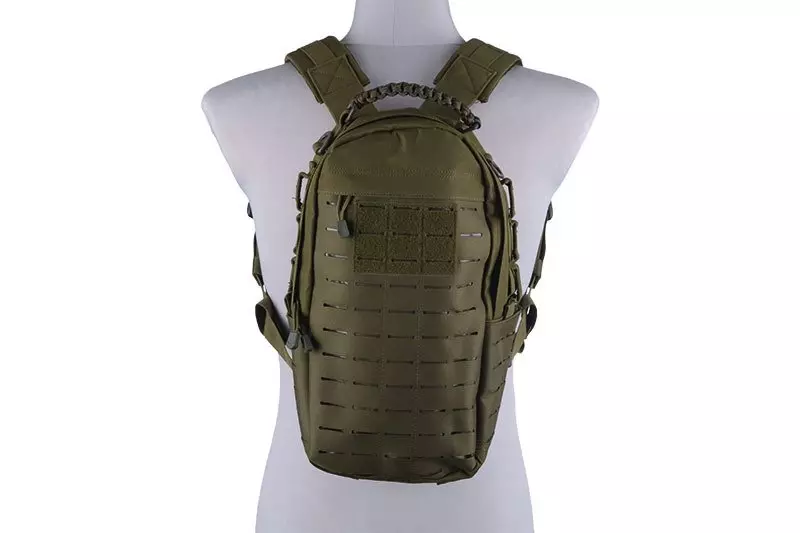 Small Laser-Cut Tactical Backpack - Olive Drab