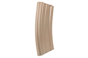 Kovový low-cap zásobník Specna Arms Flat Dark Earth se 70 kuličkami