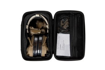 Casque actif tactique HD-17 Gen 6 - Marron