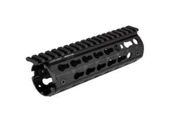 Front KeyMod AR 15 Super Slim Drop-In - czarny