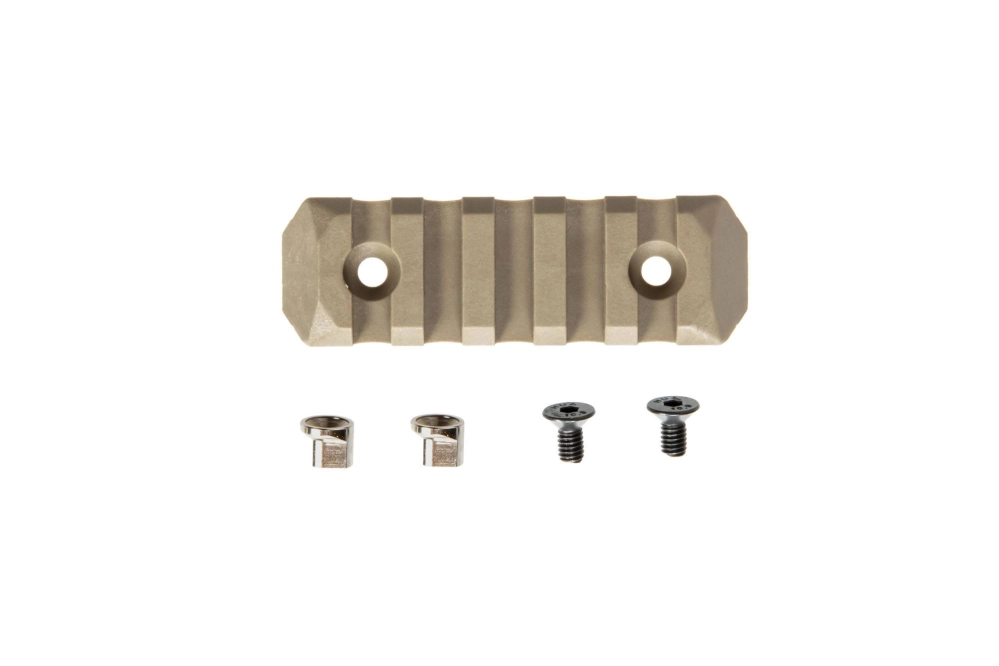 ERS ™ KeyMod rail, 5 slots - Dark Earth