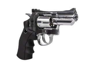 Dan Wesson 2.5" luchtrevolver - Zilver