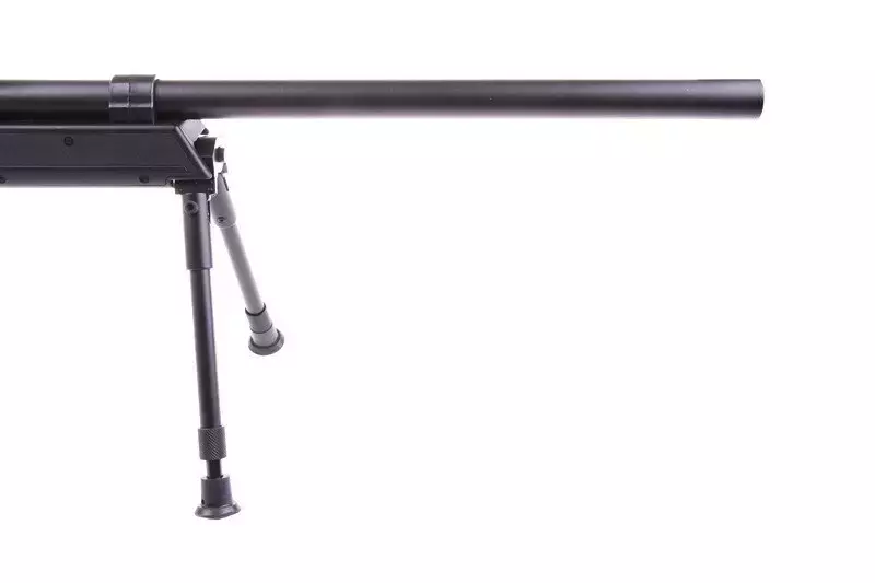 Airsoftová odstřelovací puška MB06D (s dvojnožkou a optikou)