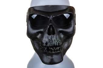 Celotvářová maska Skeleton MC Black