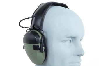 Wosport HD-21 actieve gehoorbescherming olijf